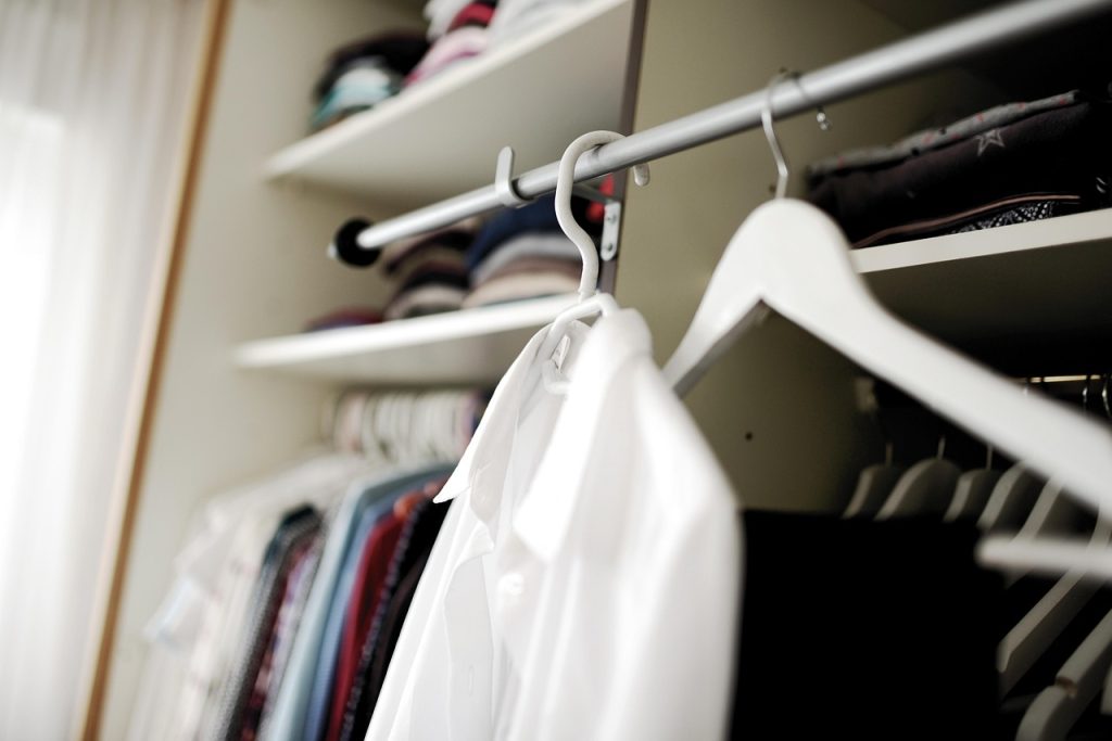 wardrobe organization